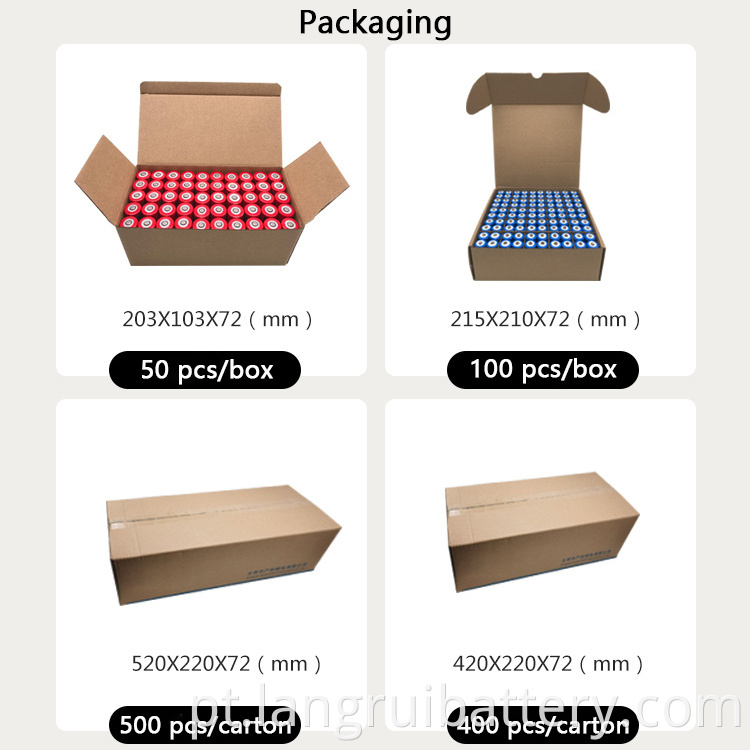 Durable Rechargeable 3.7v Battery Packaging